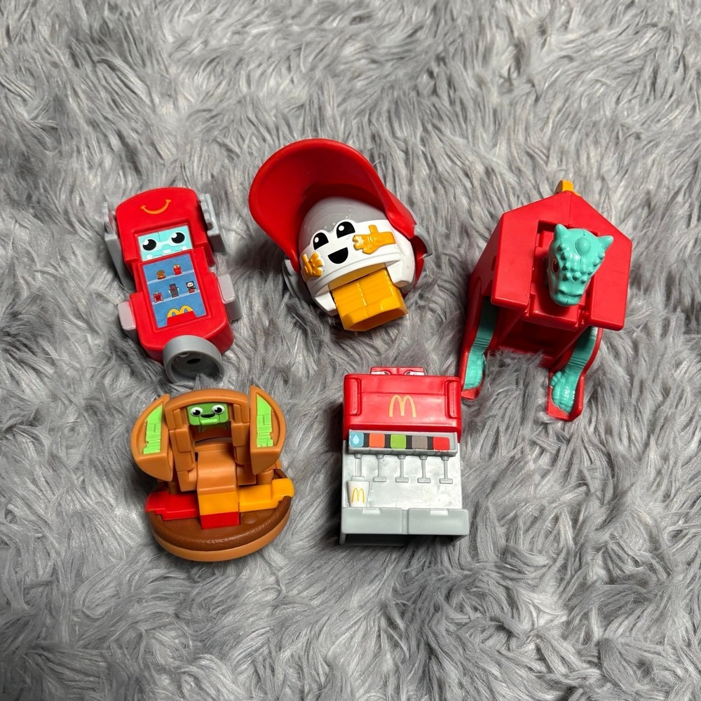 2026 McDonald's Changeables Toy Bundle Happy Meal Prize Kids Collectible
